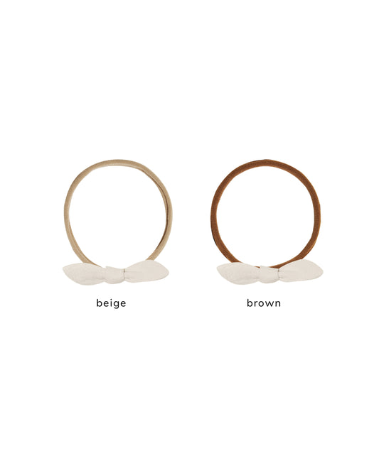 Little Knot Headband || Natural