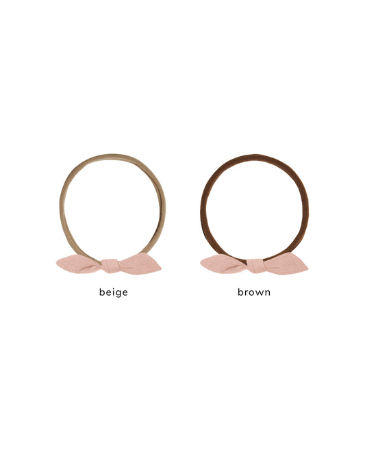 Little Knot Headband || Rose