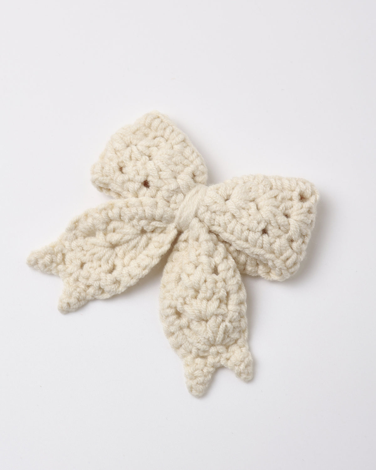 Crochet Bow | Natural