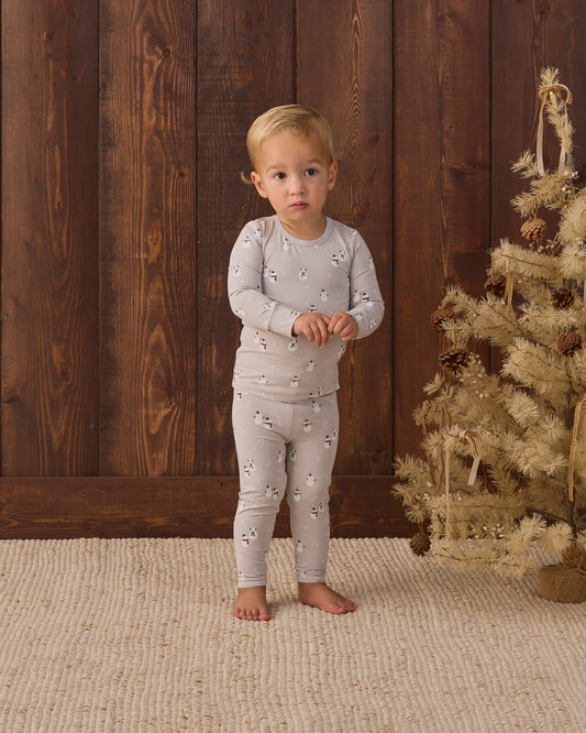 Bamboo Pajama Set | Snowman