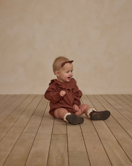 Little Knot Headband | Brick