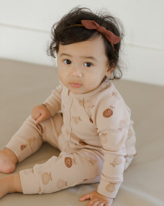 Organic Long John Pajamas | Ornaments