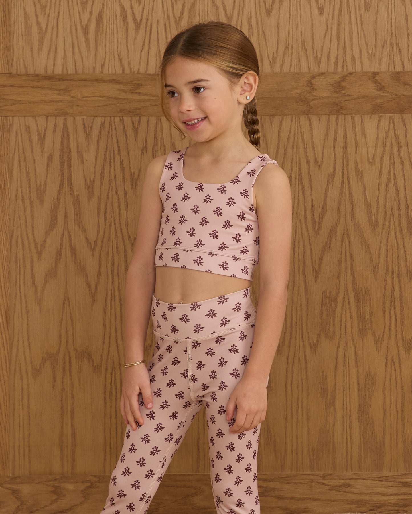 Basic Legging || Blush Fleur