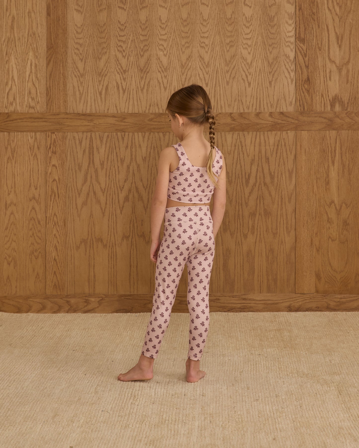 Basic Legging || Blush Fleur