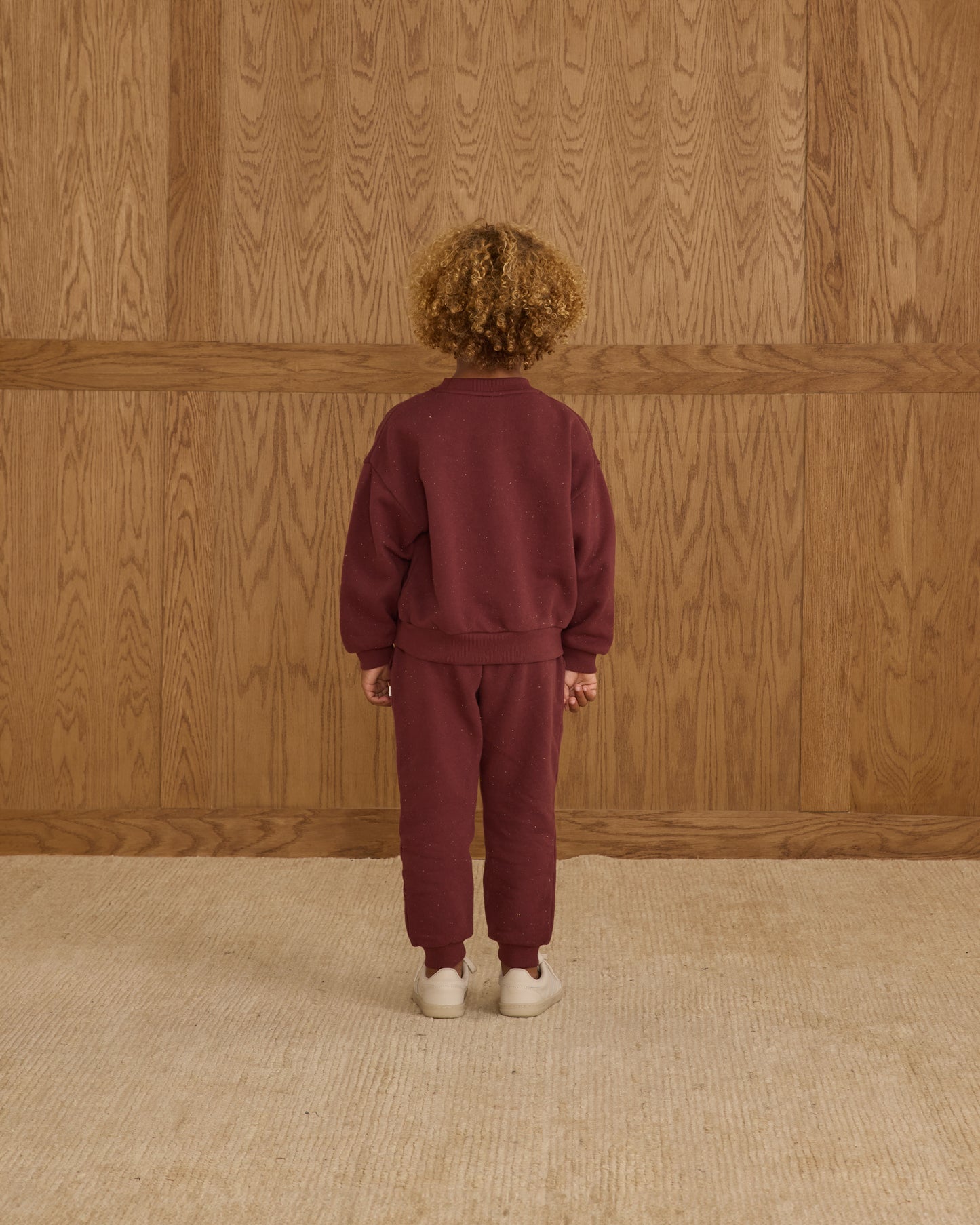 Relaxed Sweatshirt || Burgundy