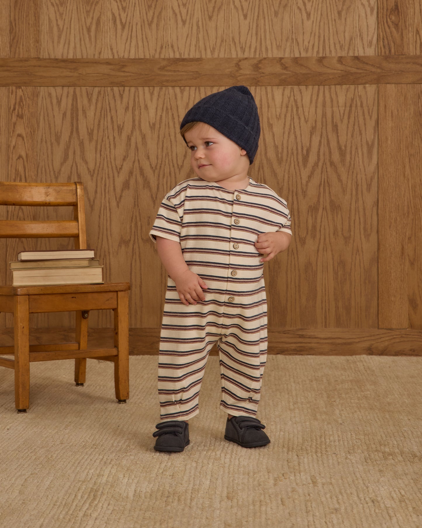Hayes Jumpsuit || Vintage Stripe