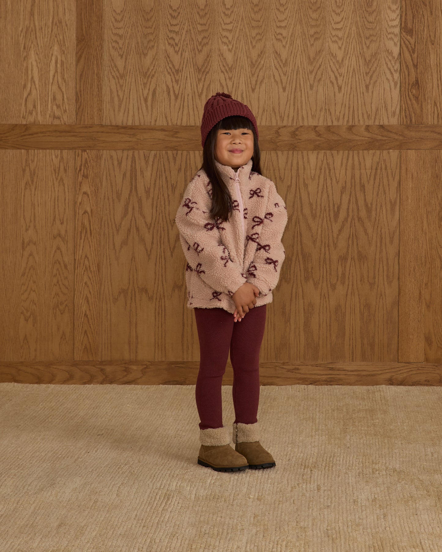 Legging || Burgundy