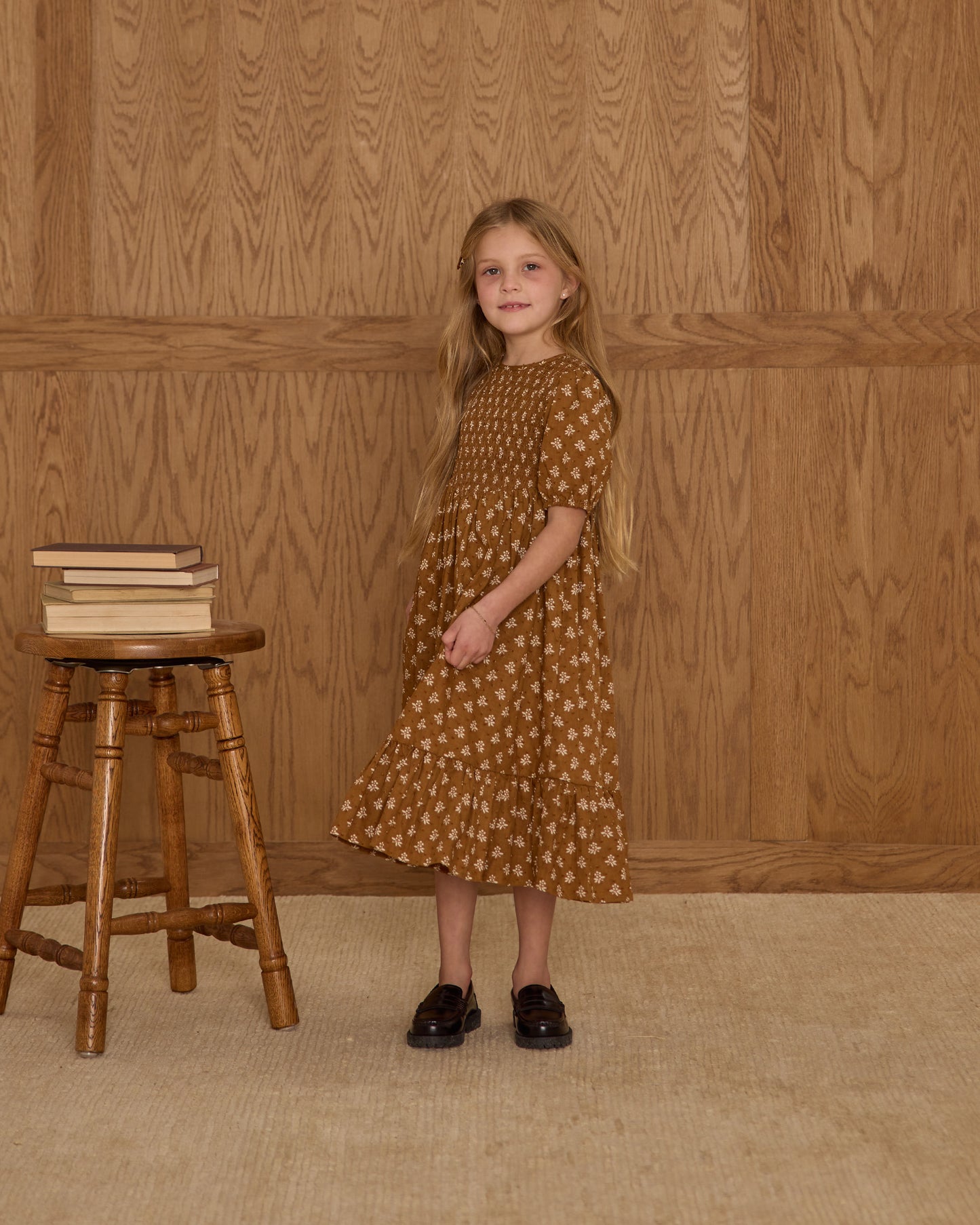 Lydia Dress || Golden Fleur