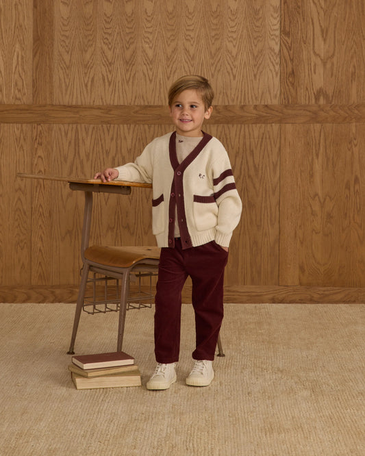 Kalen Pant || Burgundy