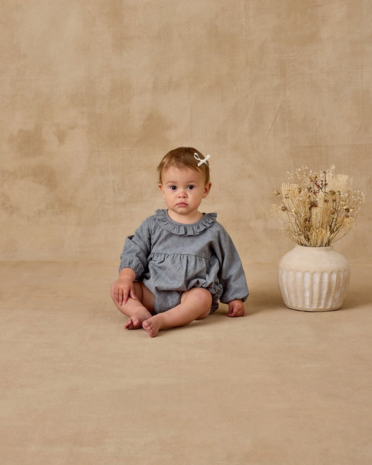 Adeline Romper | French Blue