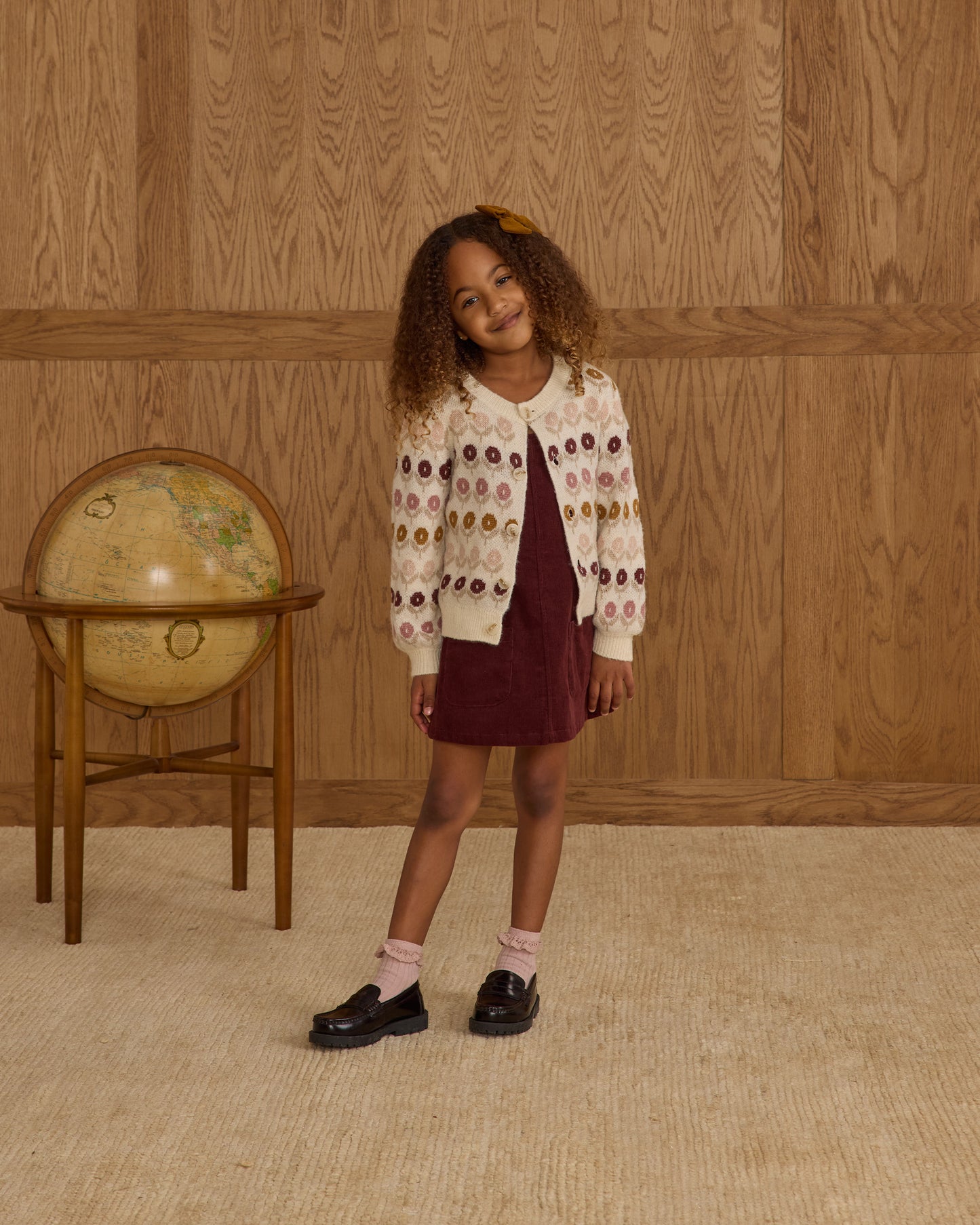 Cheyenne Cardigan || Floral Jacquard
