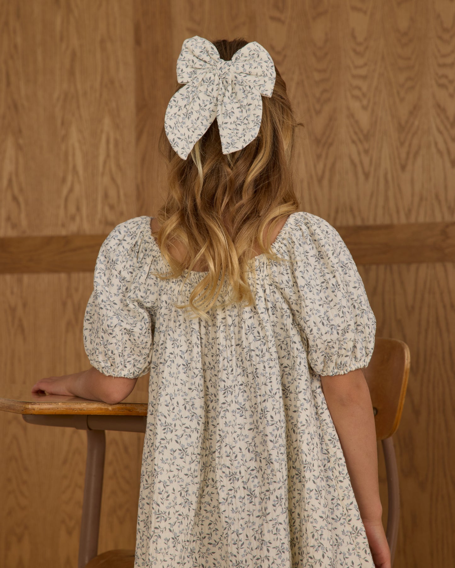 Sabrina Mini Dress || Blue Vines