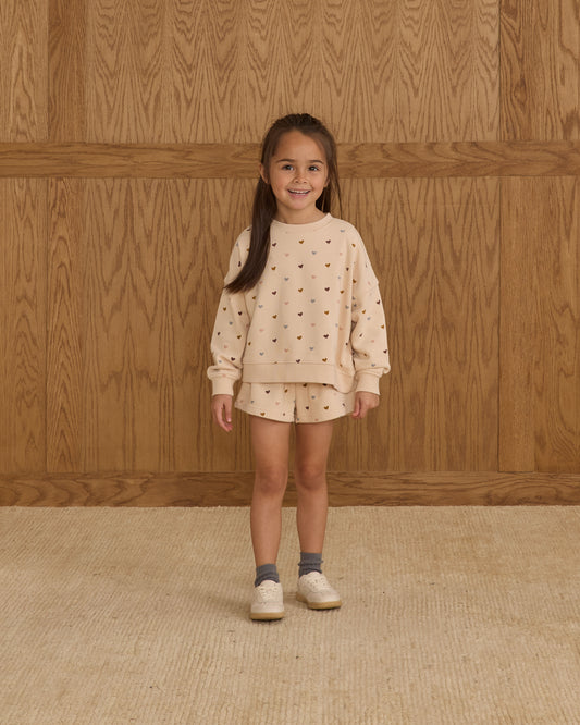 Boxy Pullover || Hearts