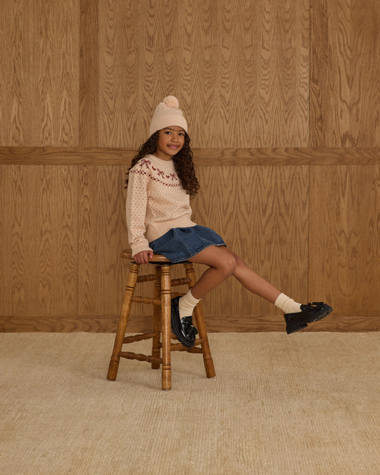 Fair Isle Sweater || Bows