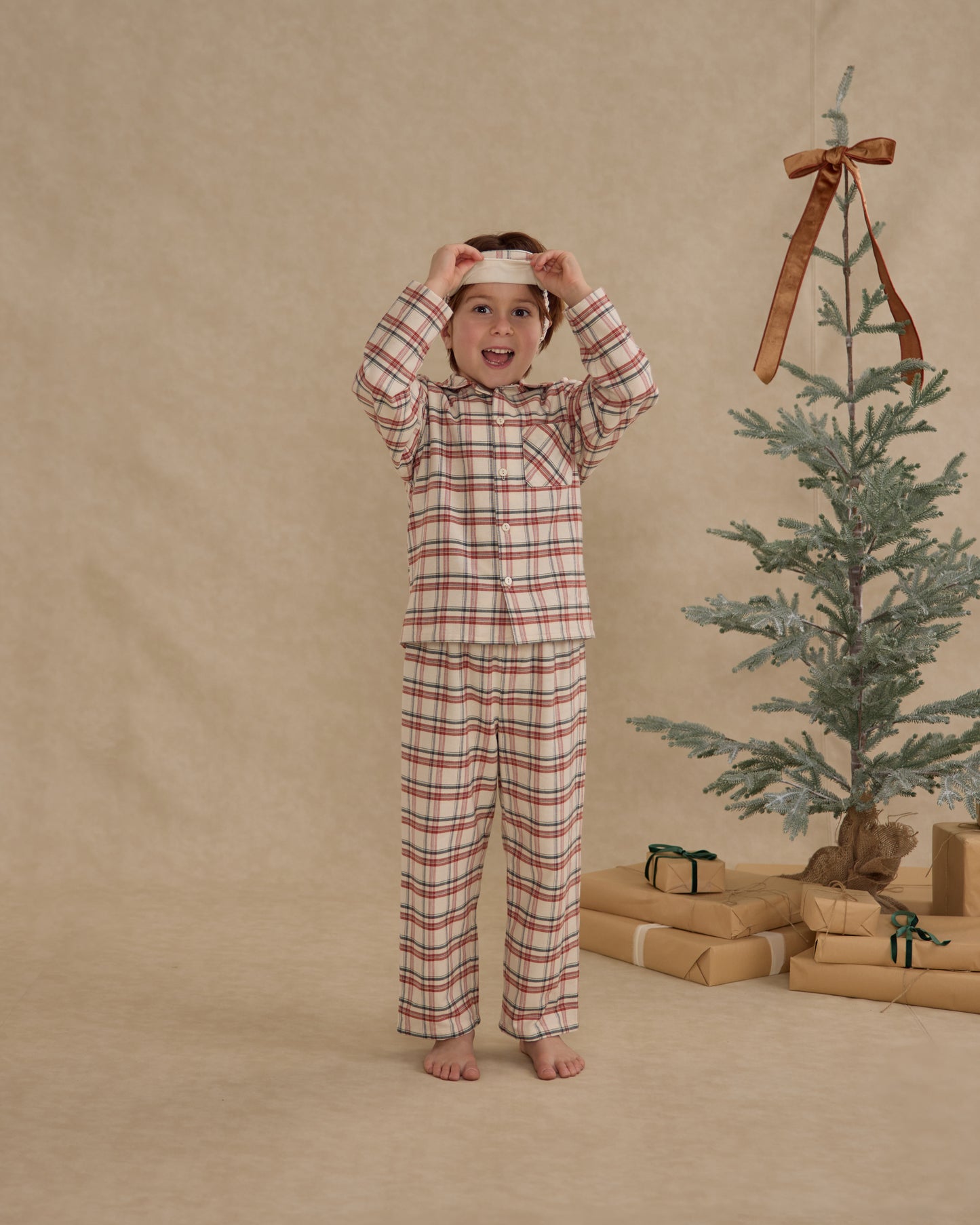 Long Sleeve Pajamas || Holiday Flannel