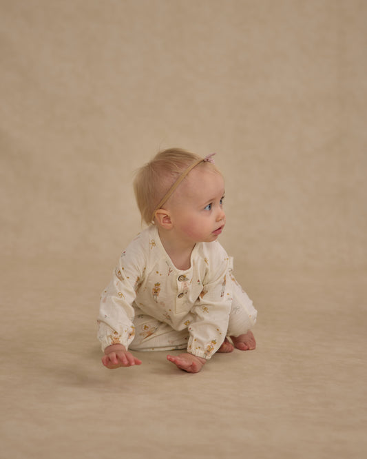 Henley Jumpsuit || Nutcracker