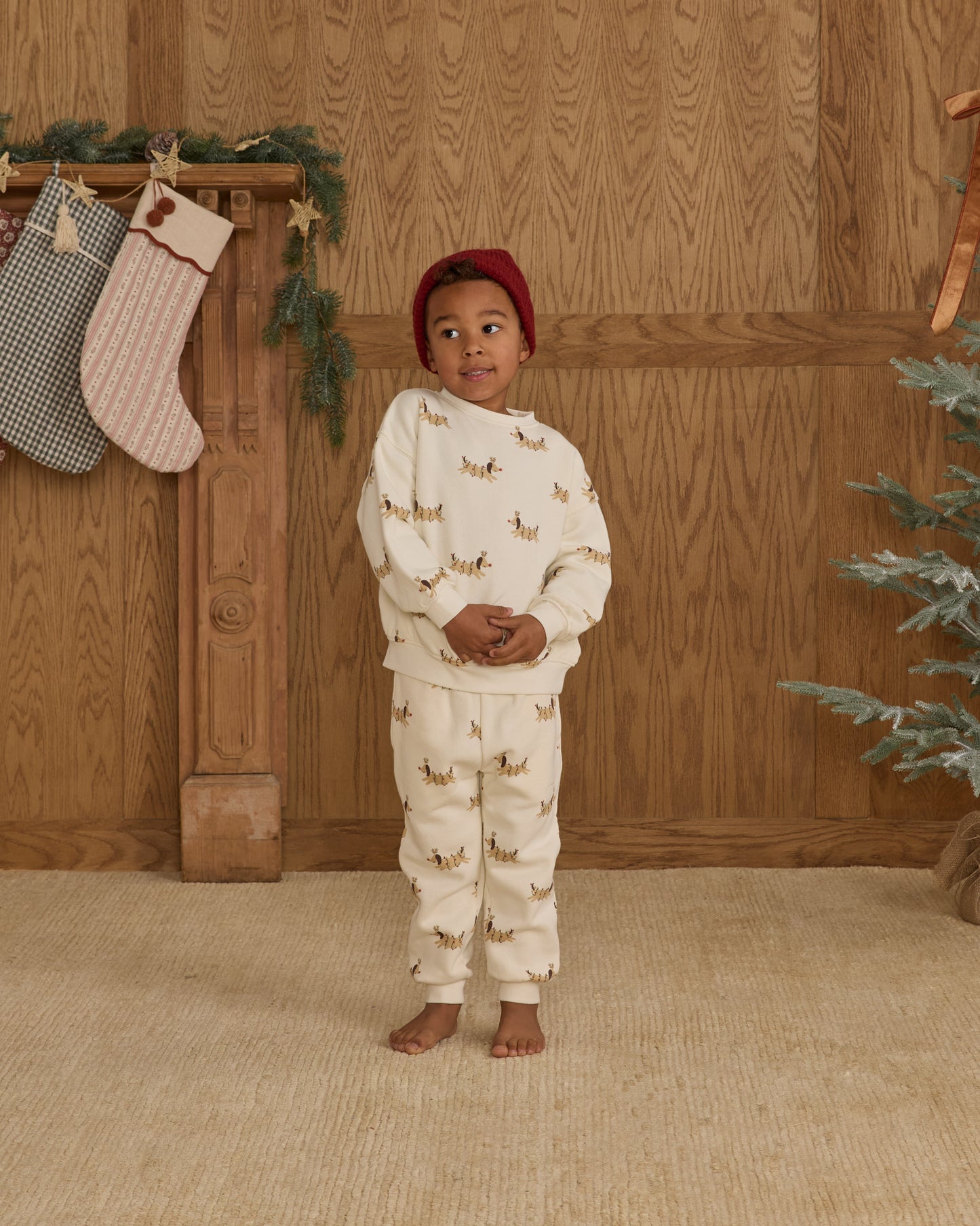 Jogger Sweatpant || Christmas Dogs