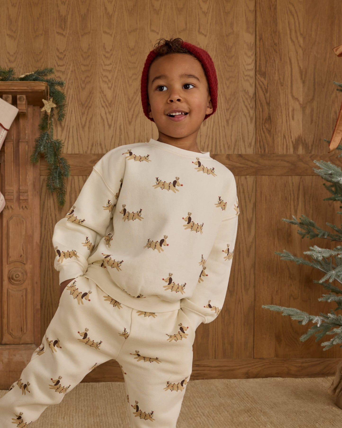 Jogger Sweatpant || Christmas Dogs