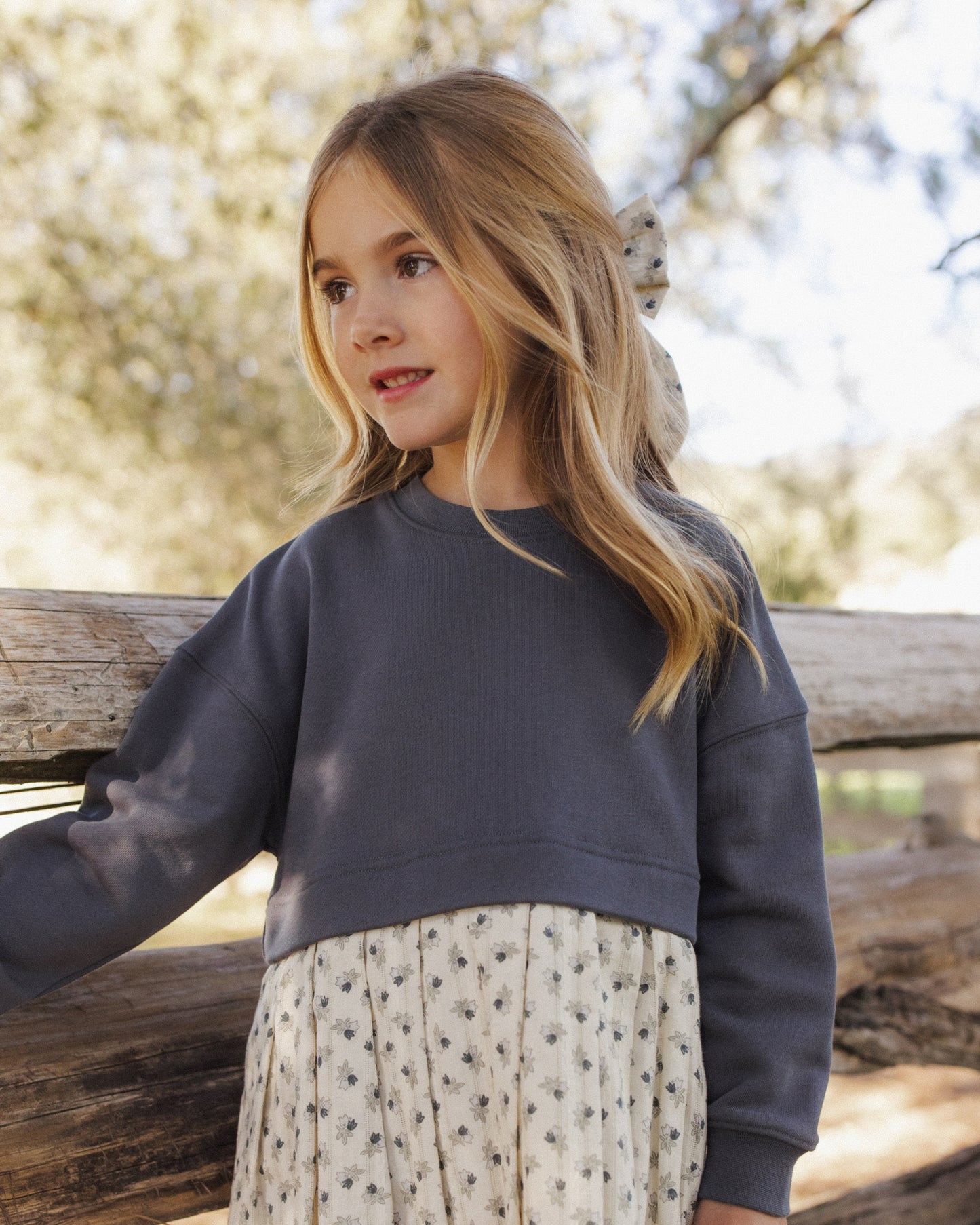 Sweatshirt Dress || Vintage Fleur