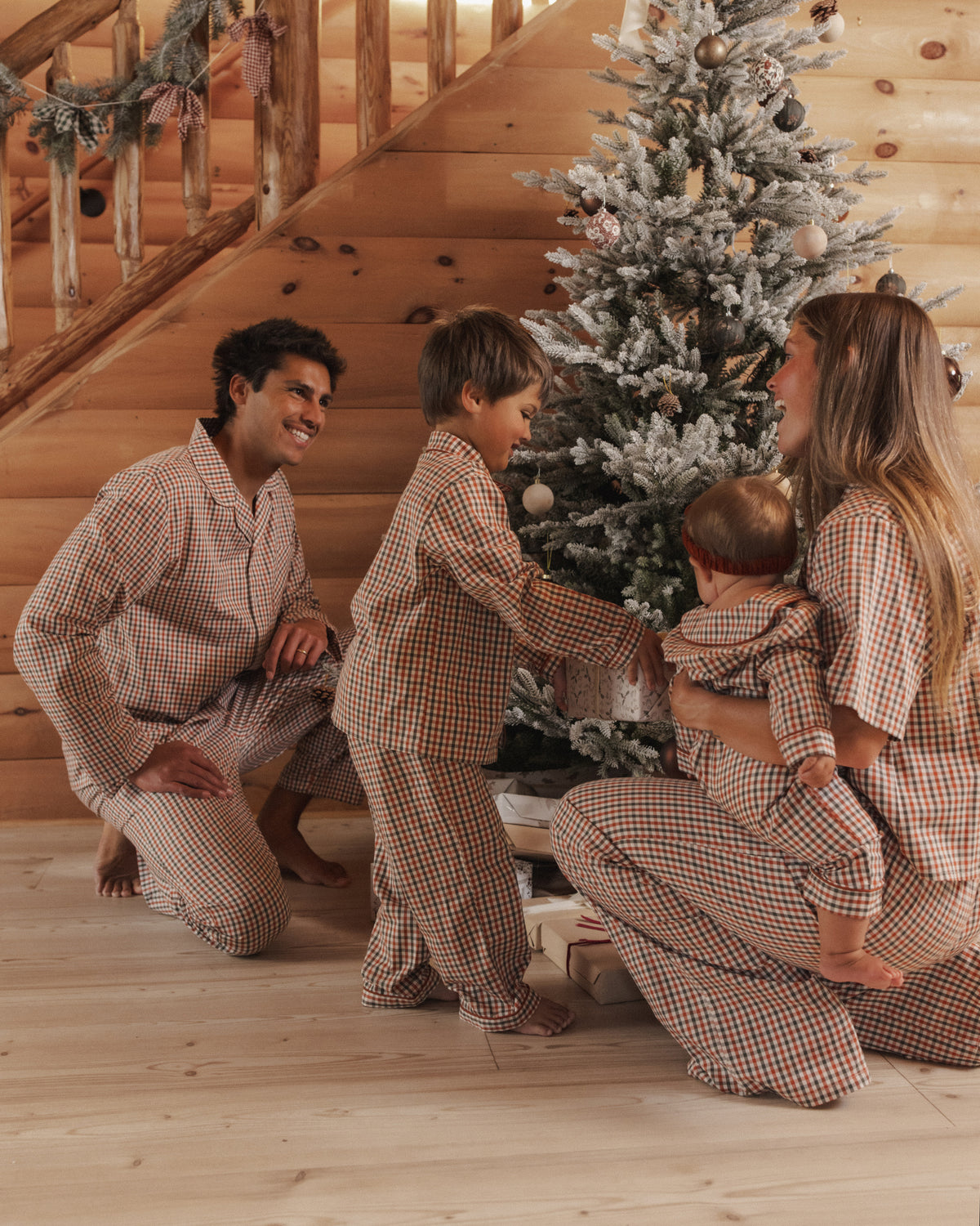 Men's Pajama Top | Holiday Gingham
