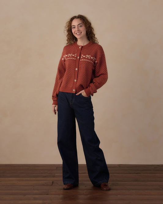 Women's Juniper Cardigan | Ruby