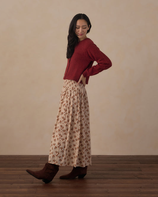 Women's Fuzzy Cardigan | Ruby
