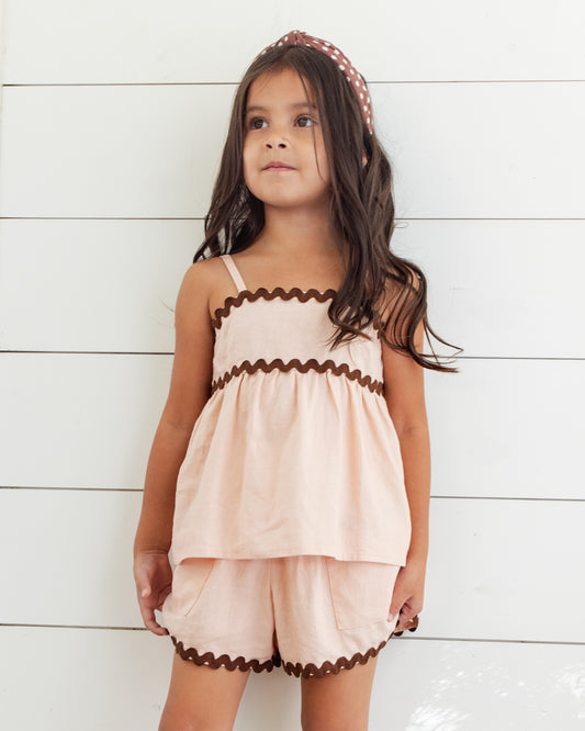 Ric Rac Set || Blush