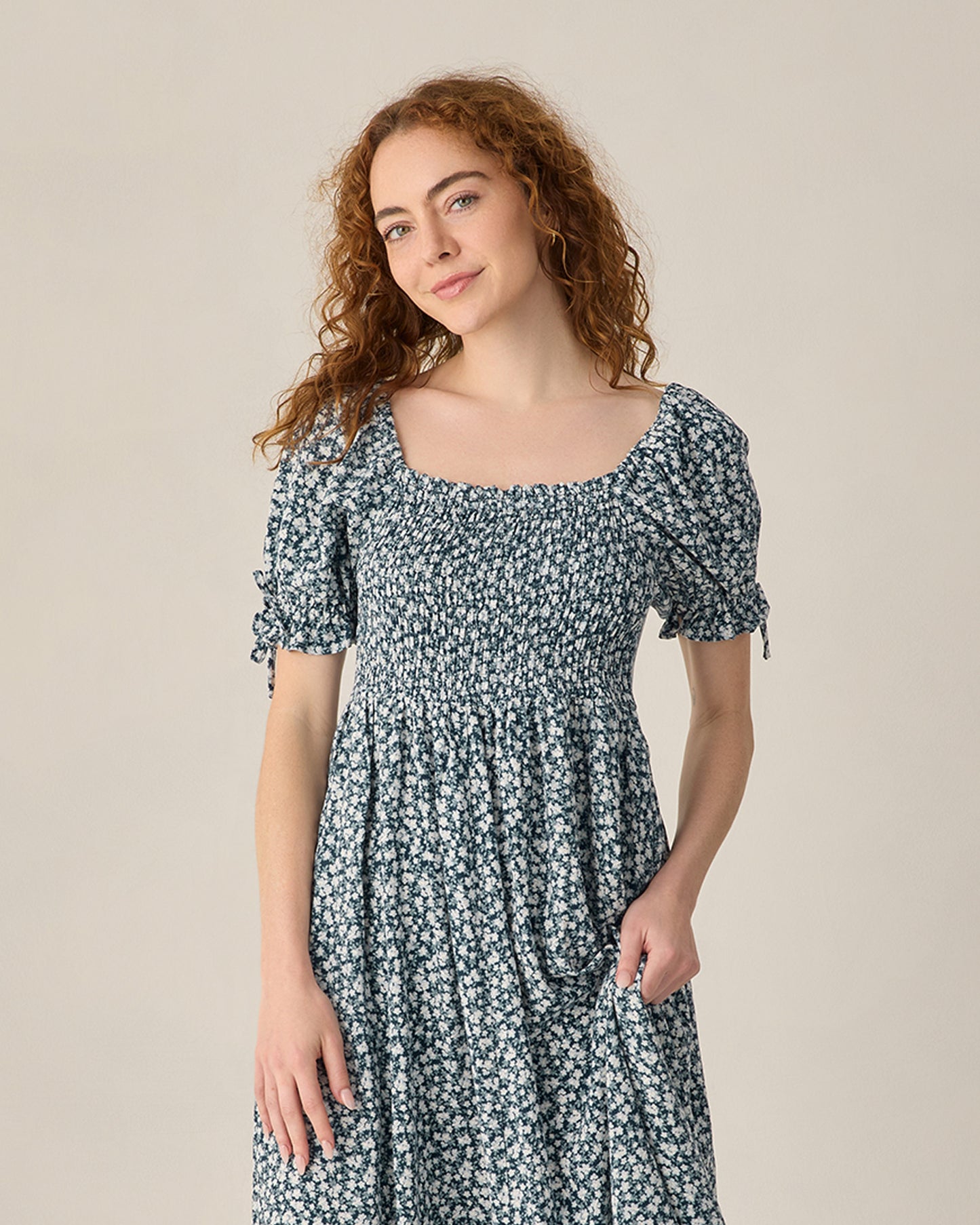 Women's Dallas Dress | Navy Floral
