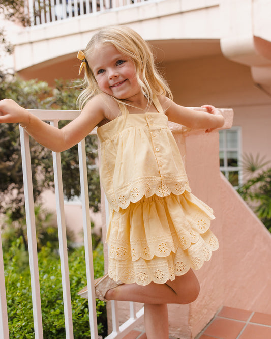 Rose Mini Skirt || Lemon