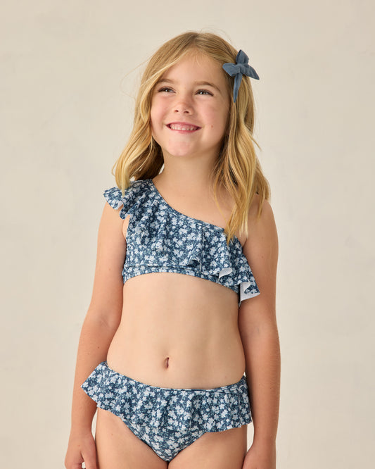 Skirted Bikini || Navy Floral