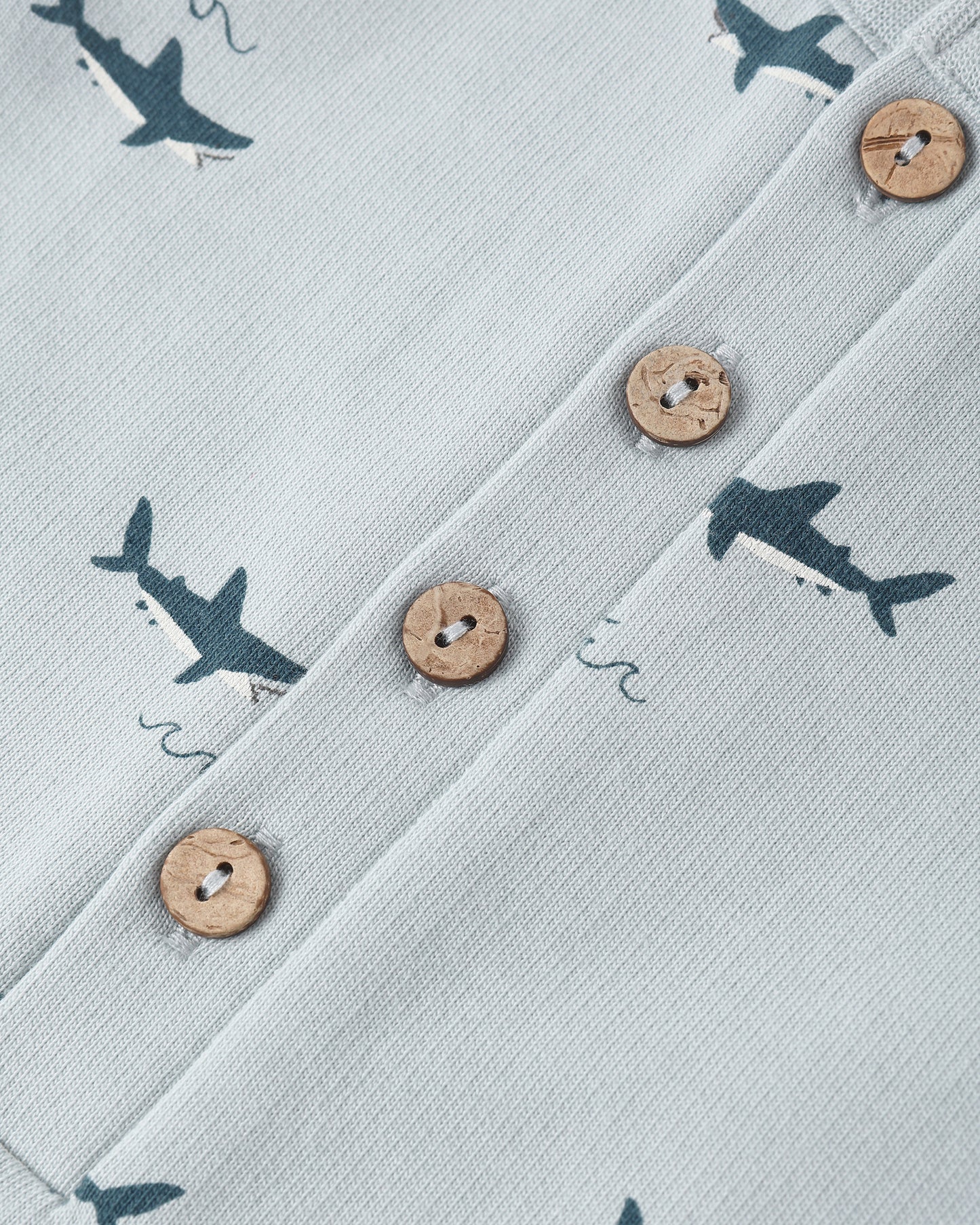 Davis Romper || Sharks