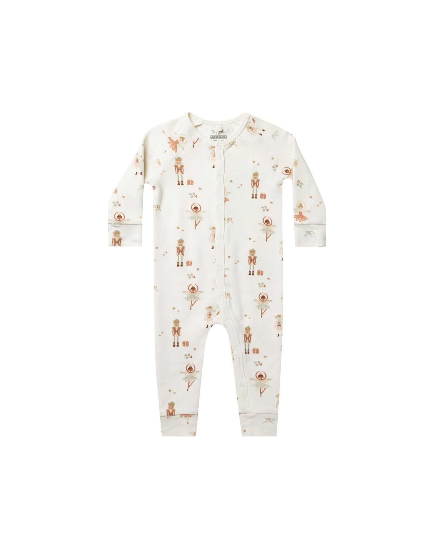 Organic Pajama Long John | Nutcracker