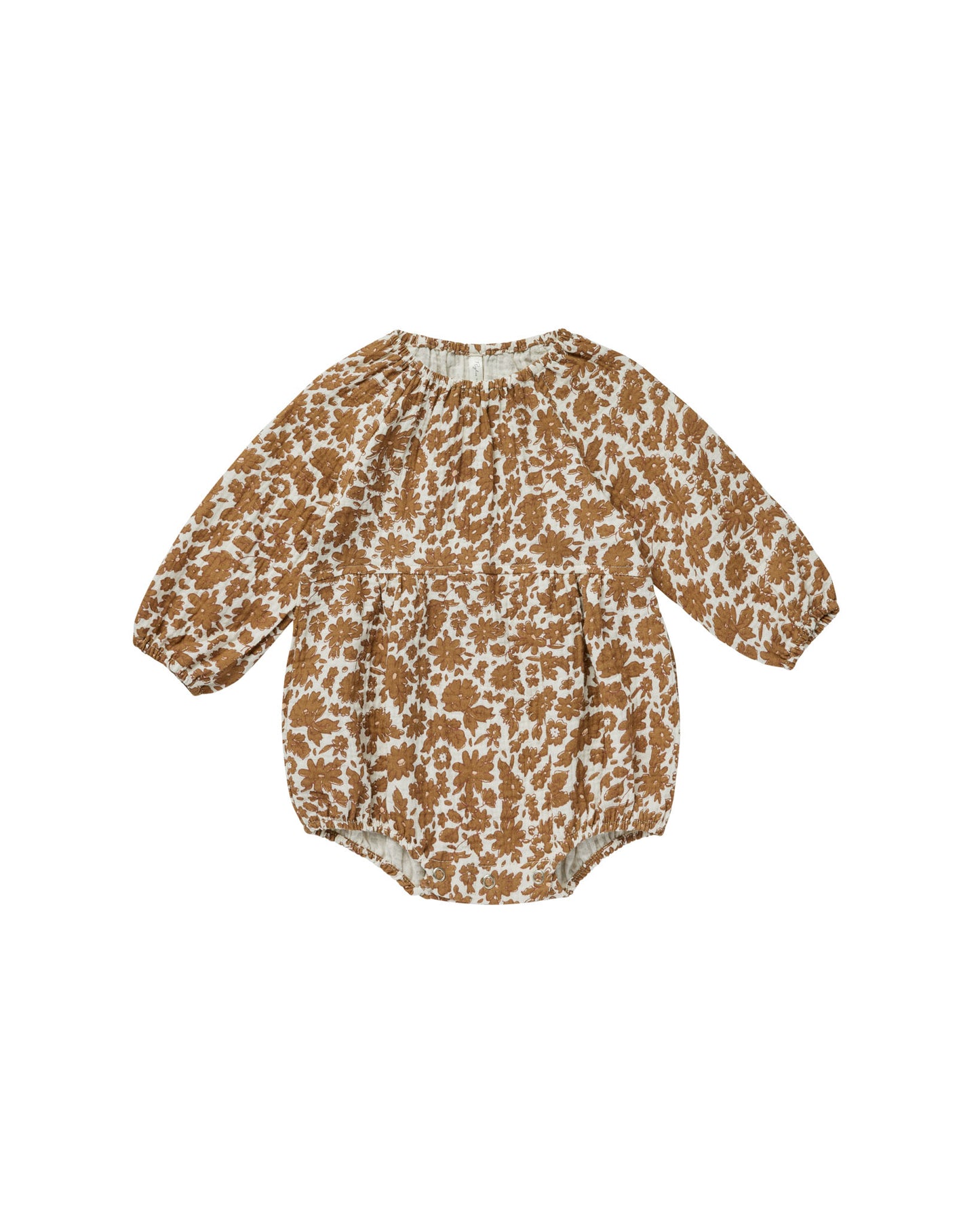 Long Sleeve Bubble Romper | Gold Gardens