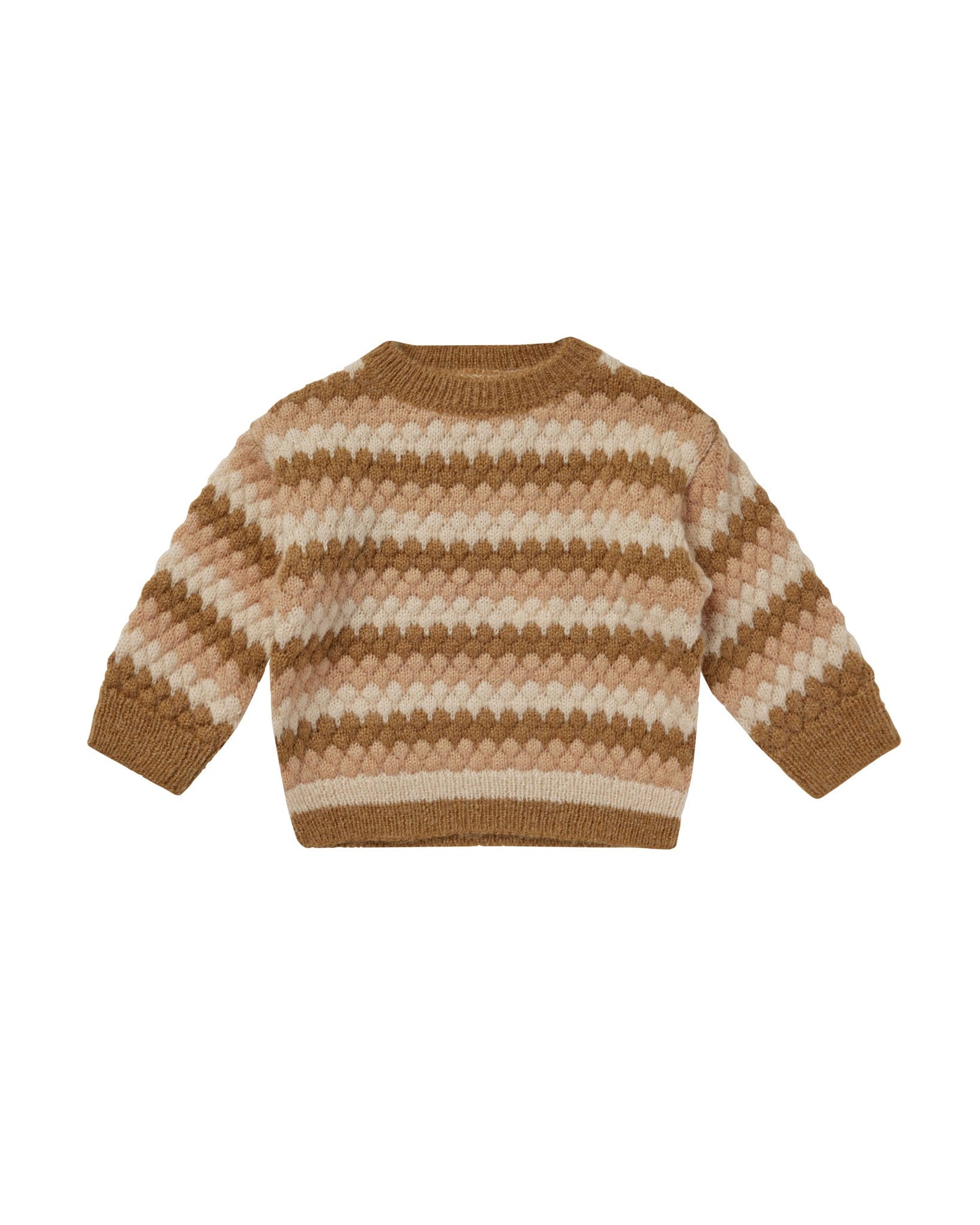 Aspen Sweater | Multi Fall Stripe