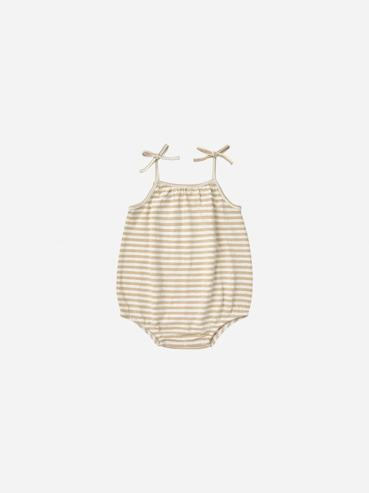 Nala Romper | Sand Stripe