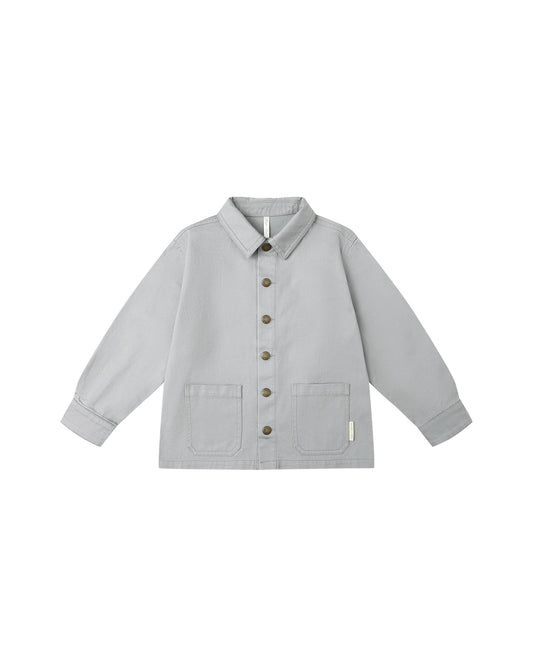 Enzo Overshirt || Dusty Blue