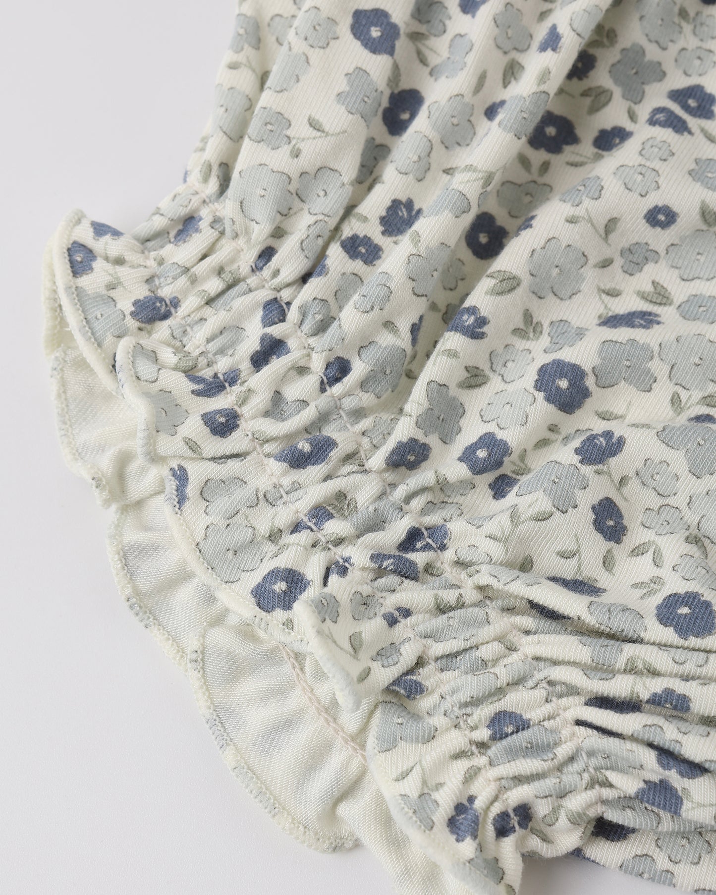 Swing Top & Bloomer Set || Blue Ditsy