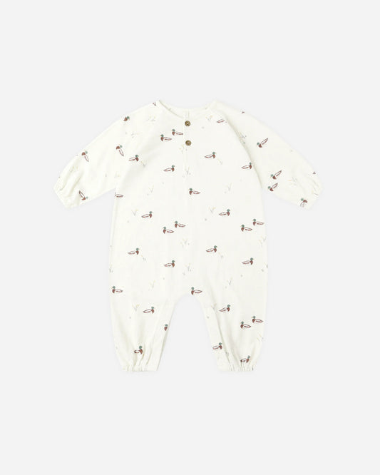 Henley Jumpsuit || Ducks