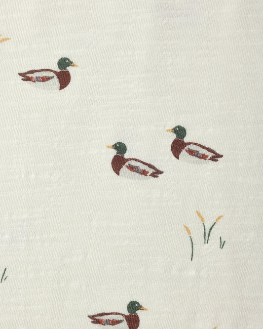 Henley Jumpsuit || Ducks