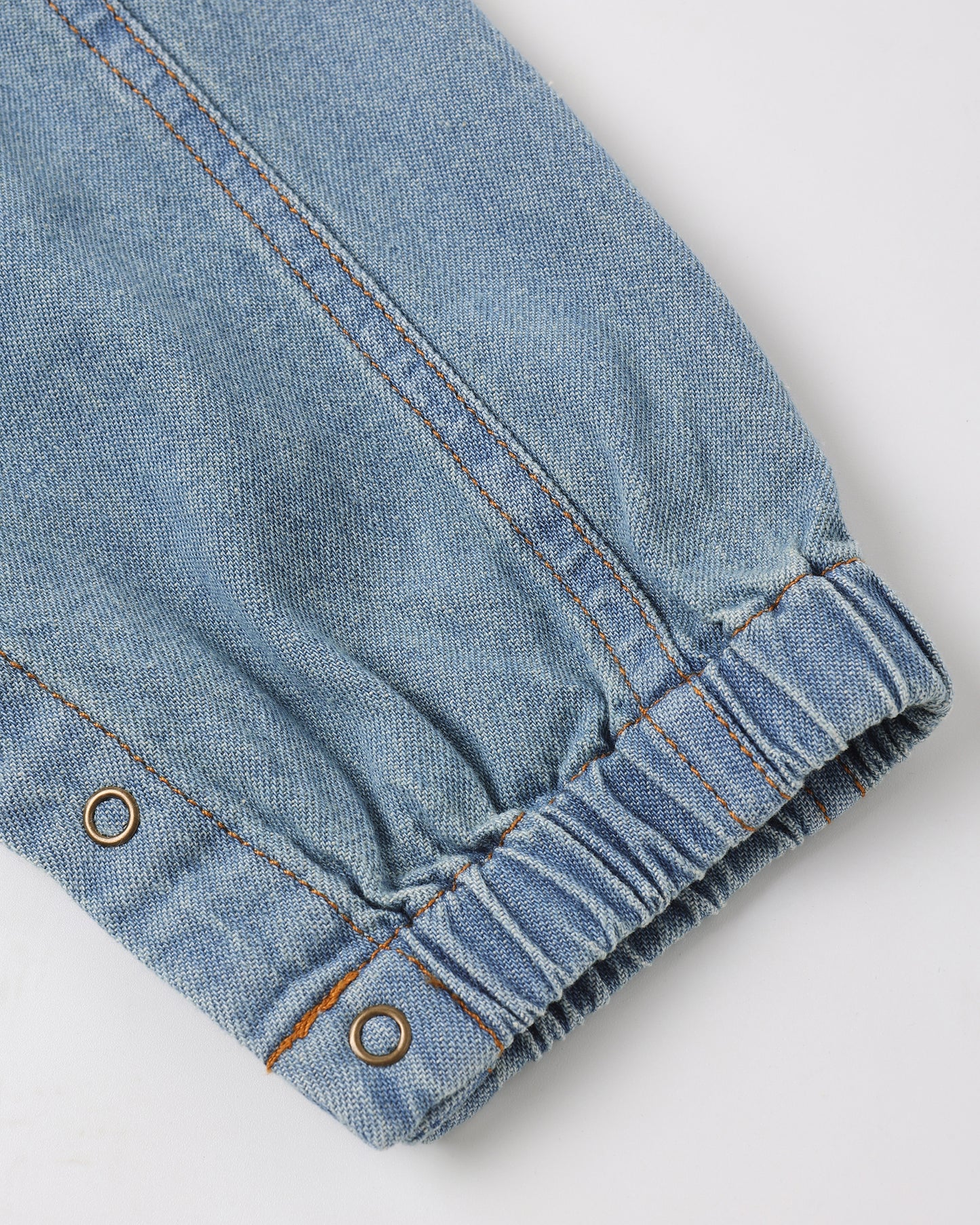 Cargo Baby Overall || Washed Blue