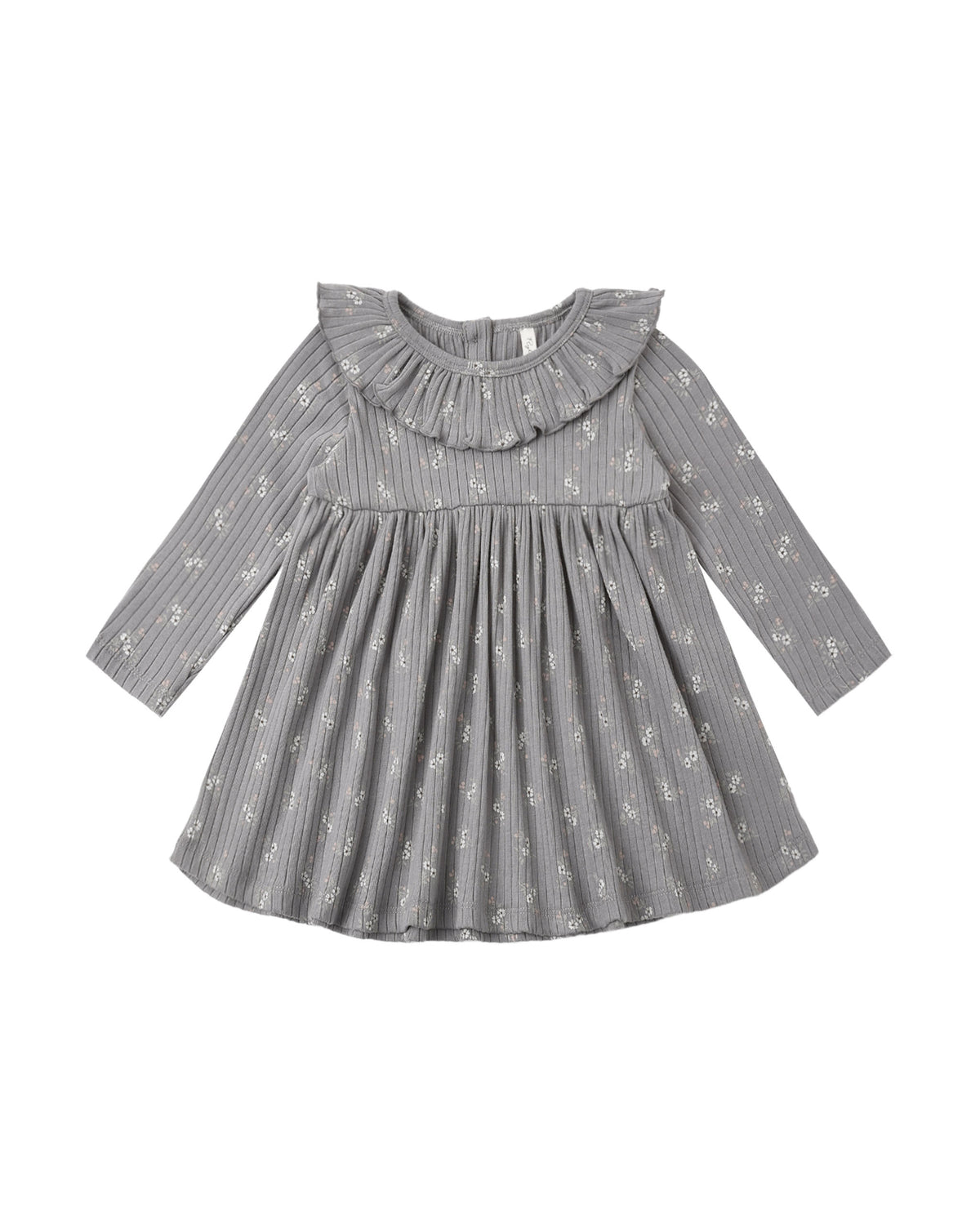 Ruffle Collar Dress | Slate Bloom