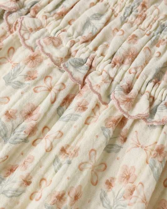Smocked Tank Blossom
