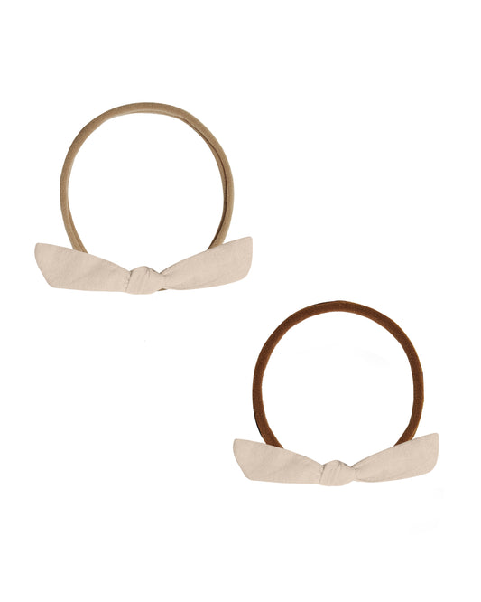 Little Knot Headband || Antique (Cream)
