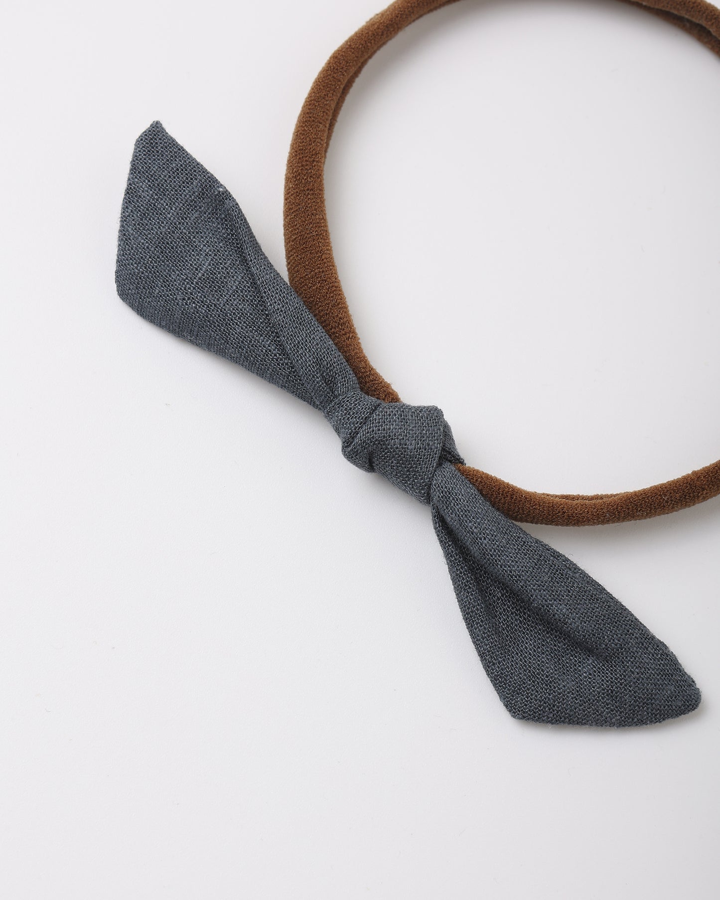 Little Knot Nylon Headband || Midnight