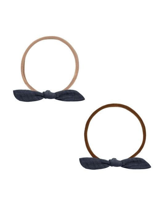 Little Knot Headband || Navy