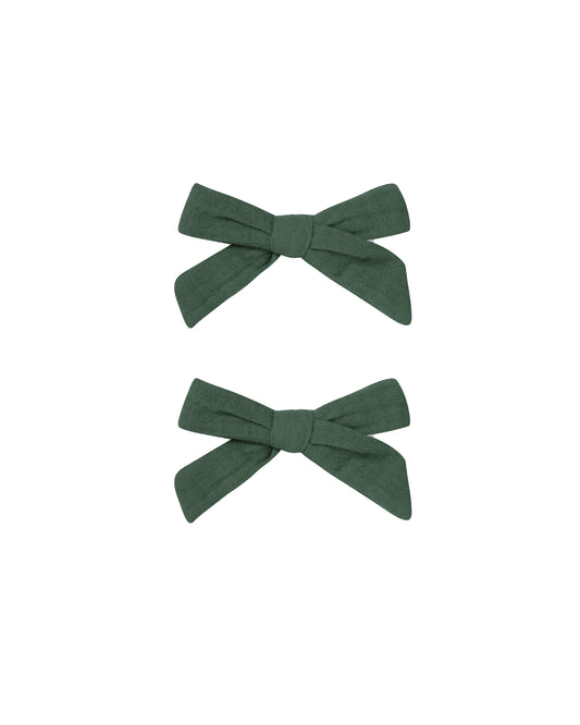 Bows, Set Of 2 || Green
