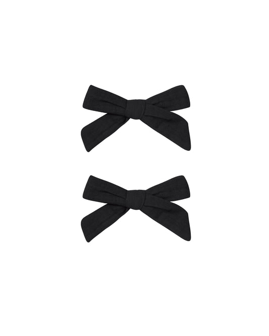 Bows, Set Of 2 || Black
