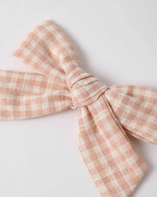 Bow || Petal Gingham