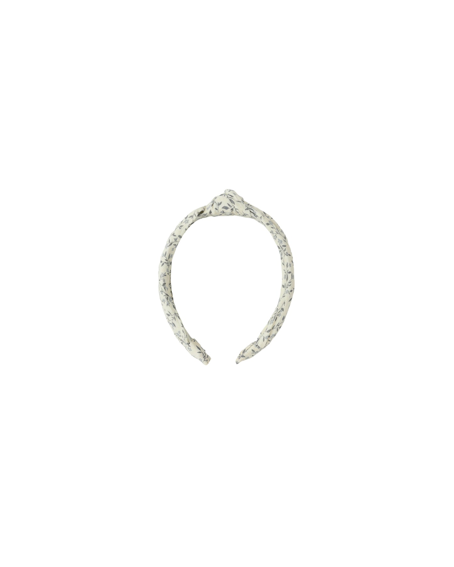Knotted Headband || Blue Vines