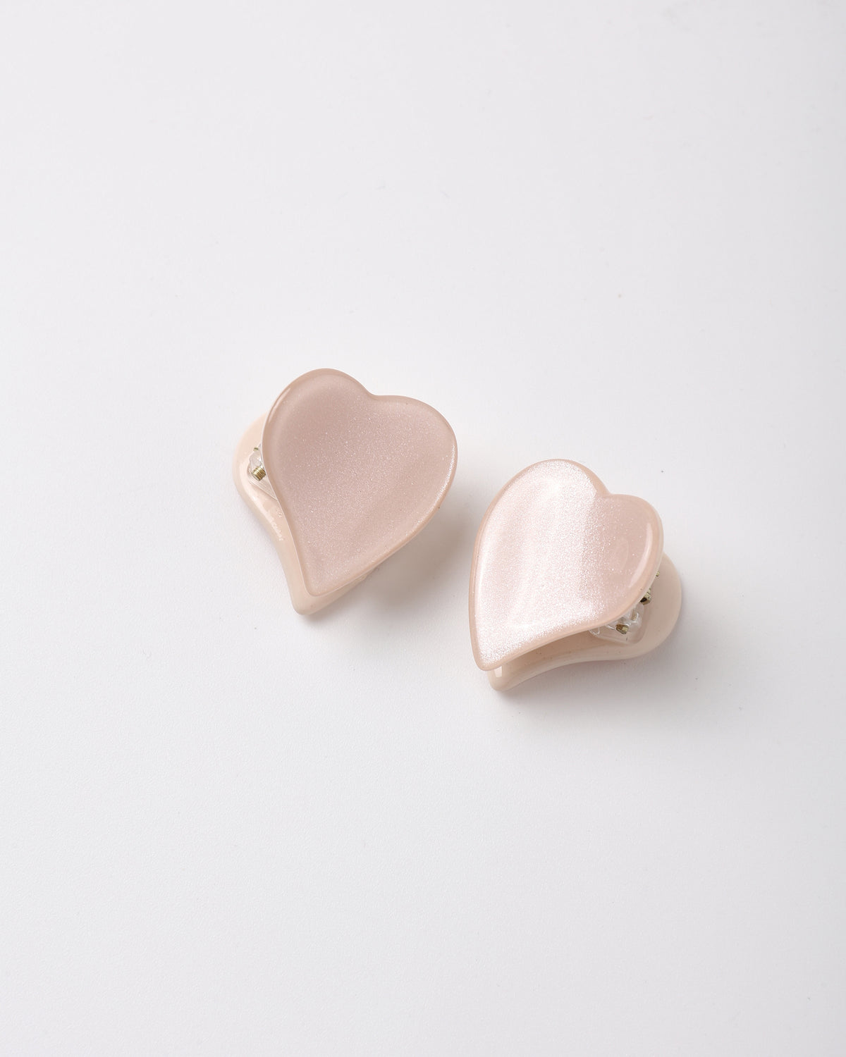 Heart Mini Clips | Dusty Blue, Clay & Blush
